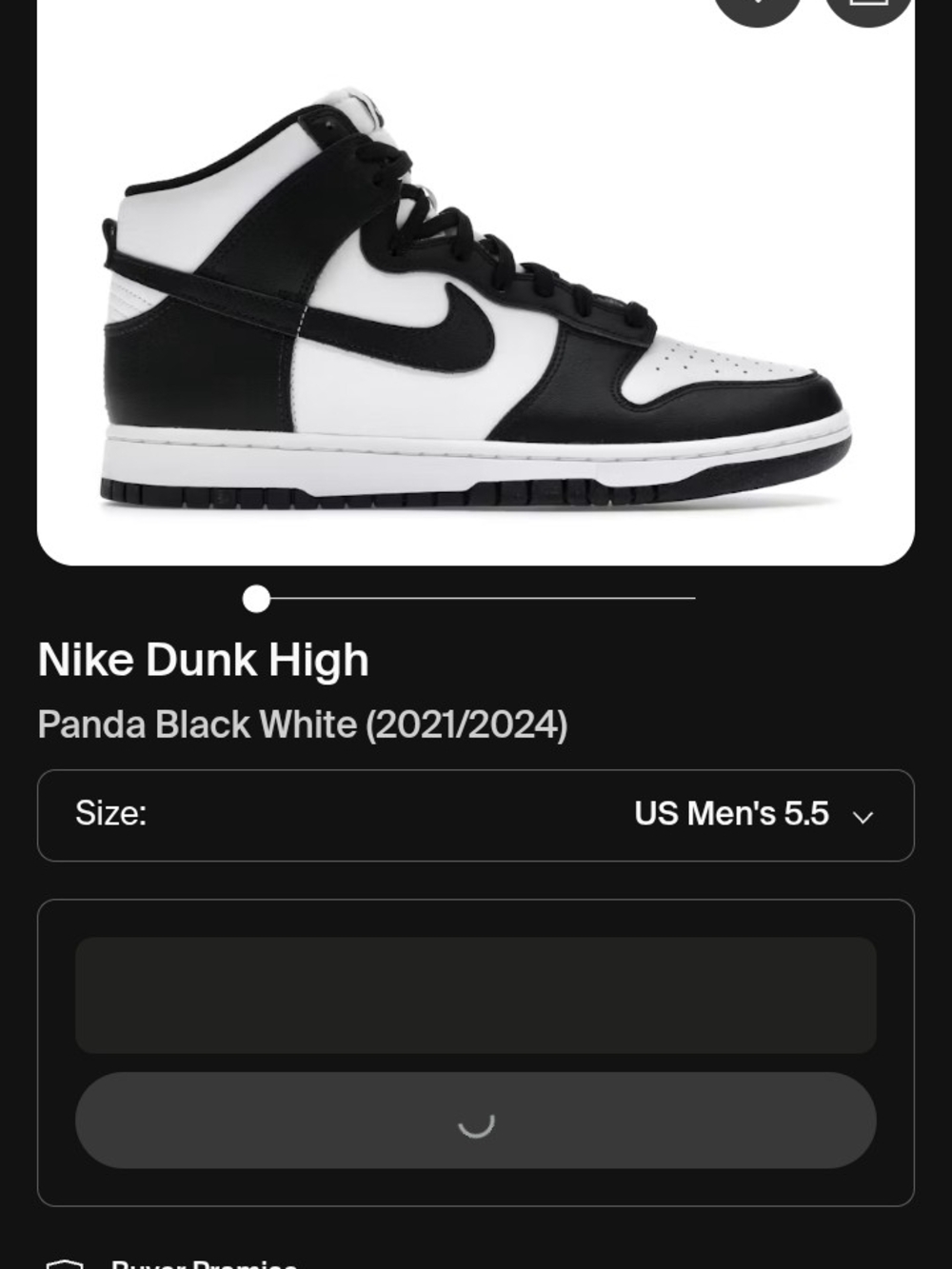 Nike Dunk High - Black White (Panda)